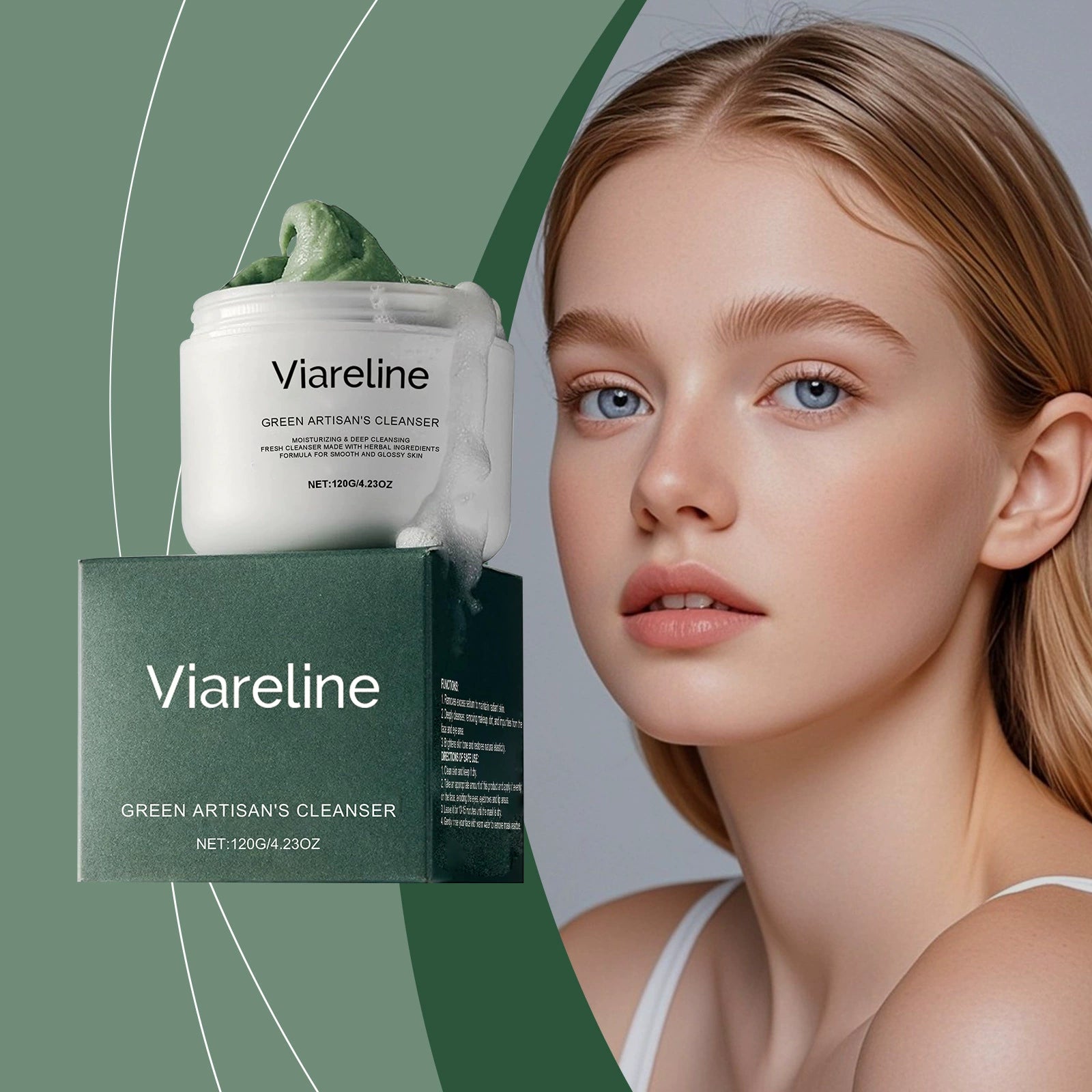 VIARELINE Moisturizing Cleansing Mud Mask