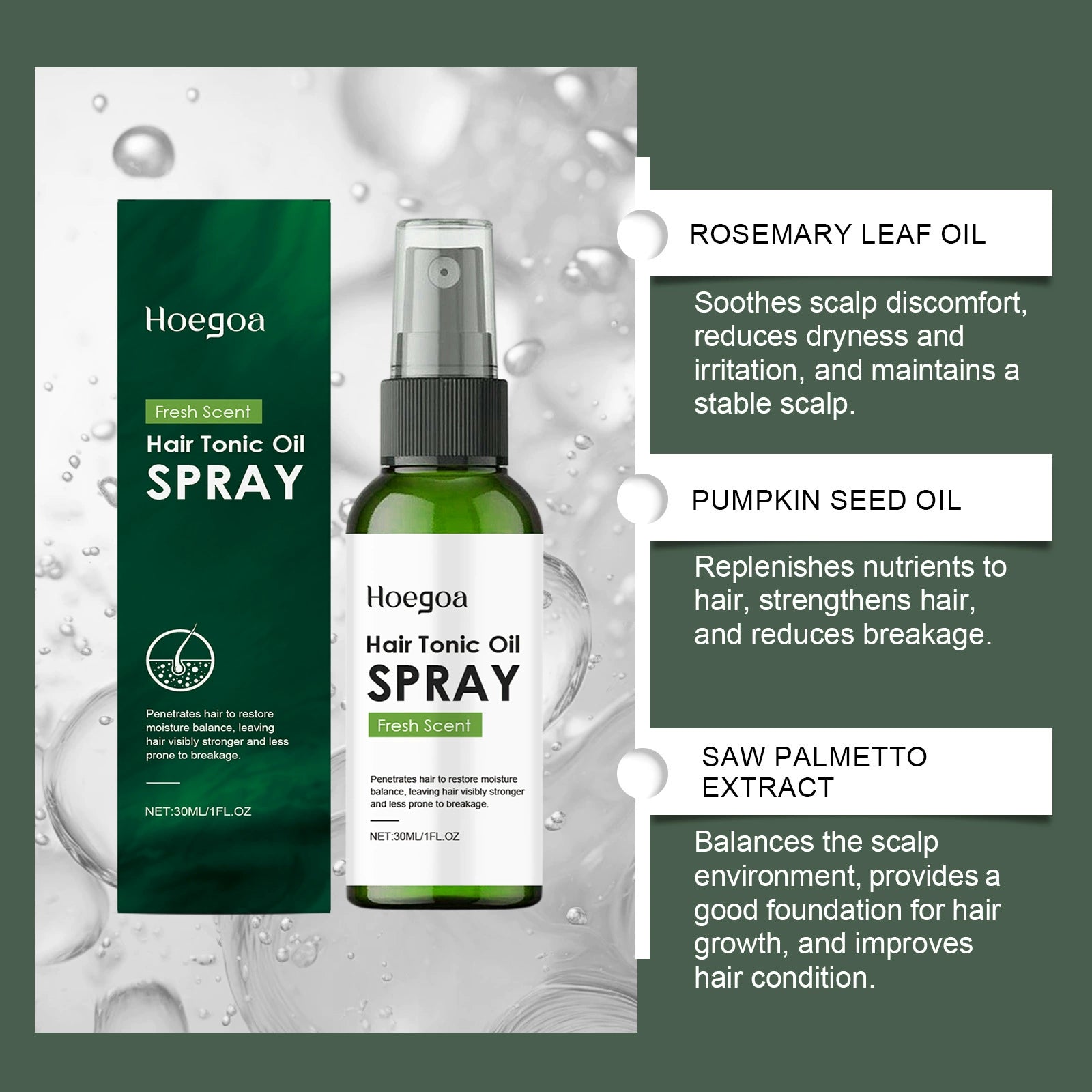 HOEGOA Hair Oil Spray